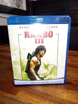BLU-RAY RAMBO III ( SIS POSTIKULU)