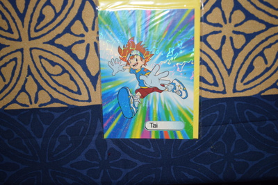 Postikortti Digimon digital monsters + kirjekuori T.K.