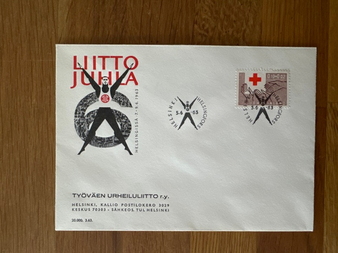 TUL Liittojuhlakuori 1963