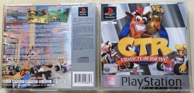 Crash Team Racing PlayStation PS1 Platinum (Käytetty)