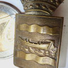 VANHA Merkki Kokardi Helsinki 1900-1920-l - pikkukuva 1