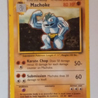 MAATYYPIN POKEMON KORTTI MACHOKE , VANHA - pikkukuva 1