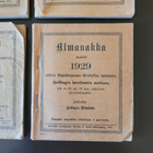 Noin 100 vuotta vanhat Almanakat 1924–1929 – 4 kpl - pikkukuva 3