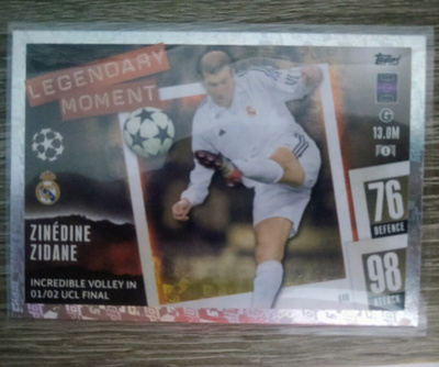 Zidane Legendary moment