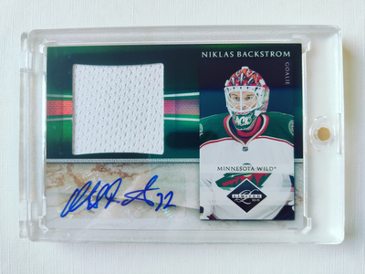 Niklas Bäckström - 10-11 Limited Auto Jersey /49