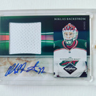 Niklas Bäckström - 10-11 Limited Auto Jersey /49 - pikkukuva 1