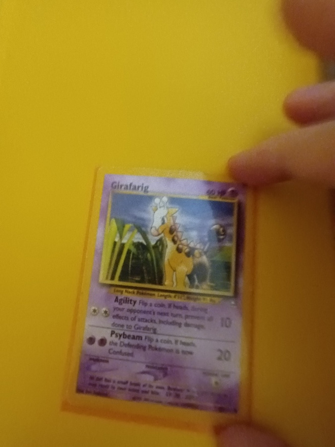 Girafarig (NG 58) Neo Genesis card