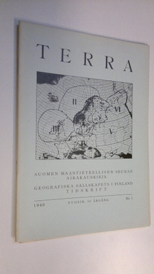 Terra 1948 n:o 1-2 : Suomen maantieteellisen seuran aikak...