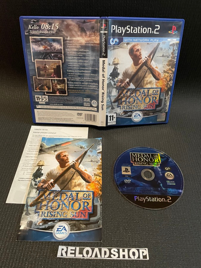 Medal of Honor Rising Sun - FIN PS2 - CIB