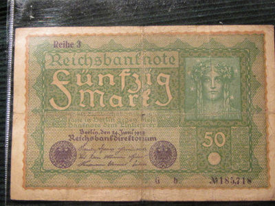 50 mark 1919 Saksa-Germany