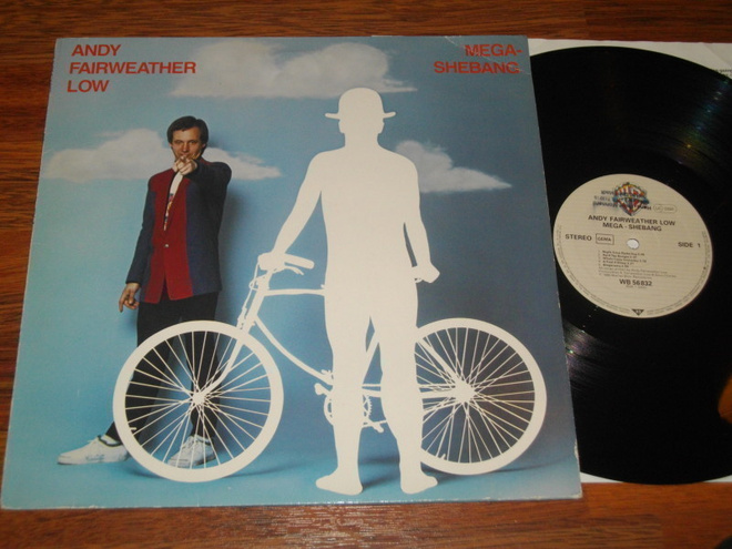 ANDY FAIRWEATHER LOW - Mega-Shebang - LP 1980 rock EX/EX