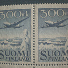 Suomi postimerkit. 300 mk lentokone nelilö v. 1950 - pikkukuva 3
