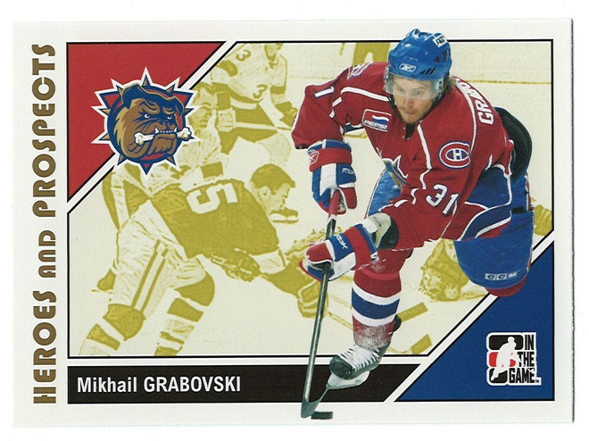 07-08 ITG Heroes and Prospects #40 Mikhail Grabovski