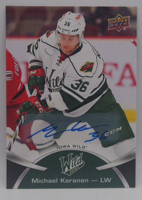 2015-16 AHL Autographs Michael Keränen