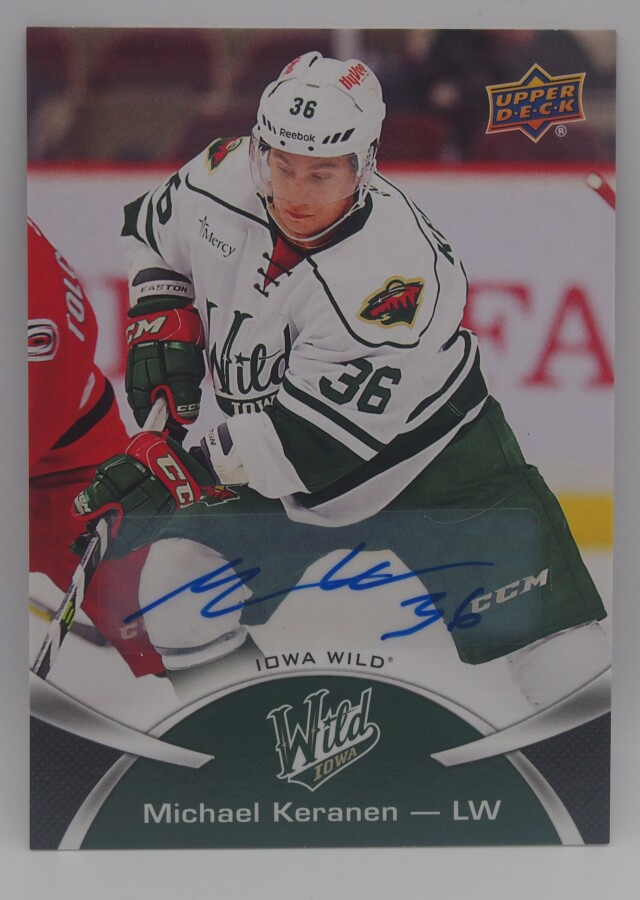 2015-16 AHL Autographs Michael Keränen