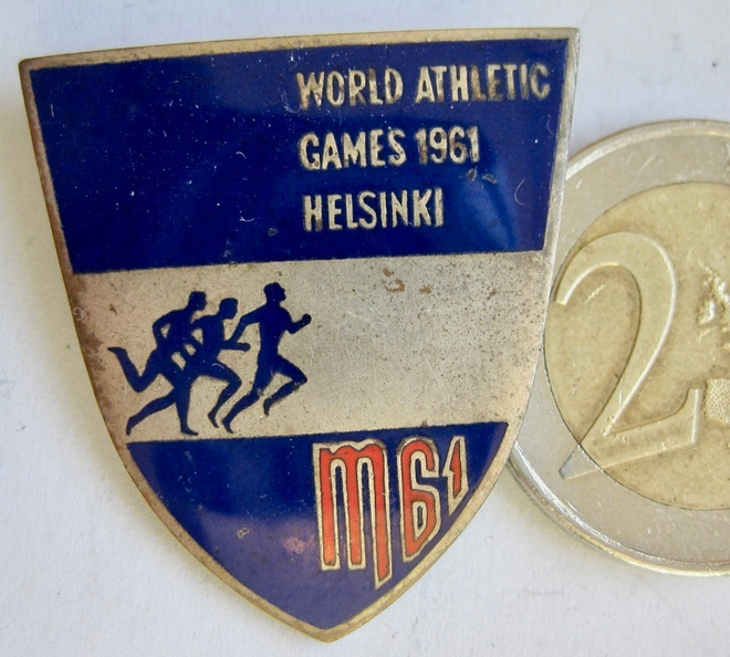 Virallinen Merkki Yleisurheilu Maailmankisat Helsinki 1961