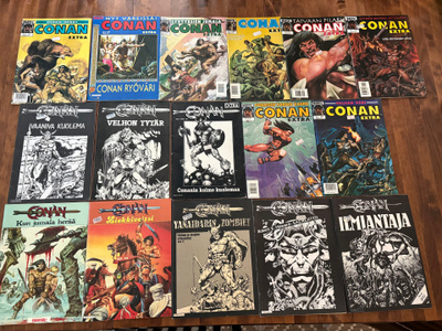 Conan barbaari -albumit