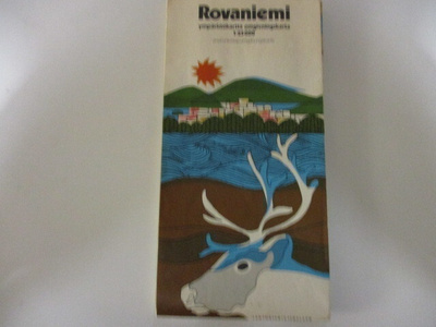 ROVANIEMI YMPÄRISTÖKARTTA 1:25000