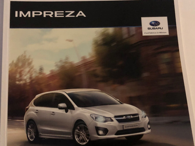 Myyntiesite - Subaru Impreza - 2013