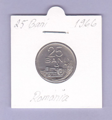 Romania 25 Bani v.1966 KM#94