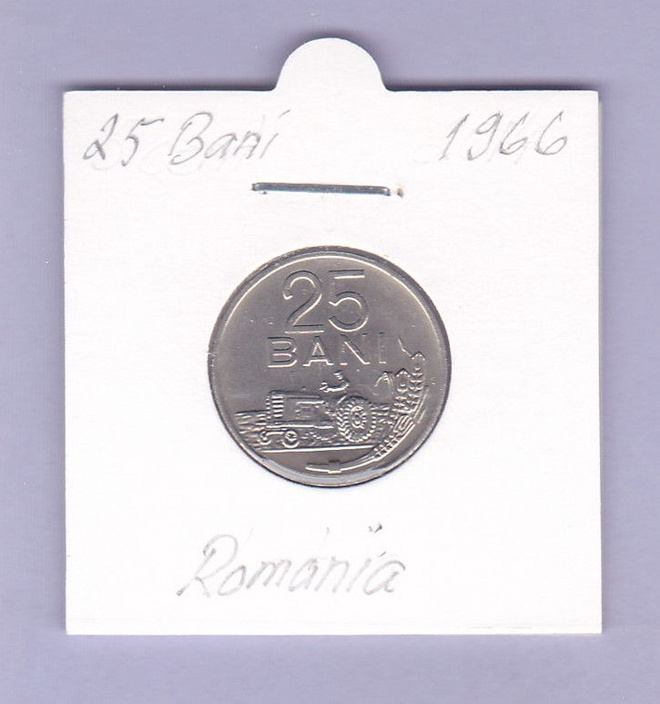 Romania 25 Bani v.1966 KM#94