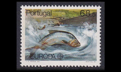 Portugali 1690 ** Europa luonnonsuojelu kala (1986)