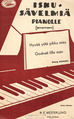 Georg Malmstén: Hyvää yötä pikkumies
