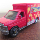 Ford E-350 ambulance 2009 Mattel pienoismalli - pikkukuva 1