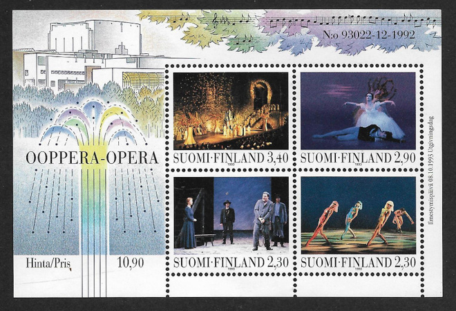 Ooppera 1993 (LAPE 1224-1227 ; BL10) ** blokki