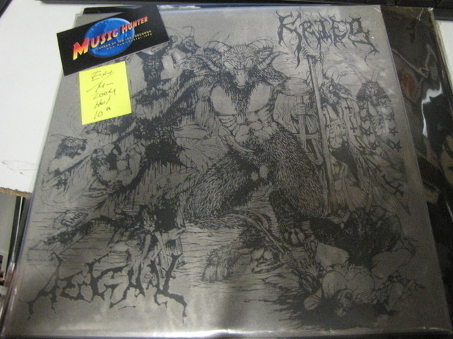 KRIEG / AZAGHAL 10'' SPLIT HOLLANTI '04 PAINOS EX+/M-(+)