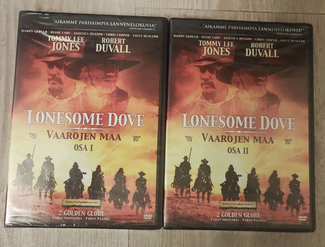 Lonesome Dove Vaarojen maa 1-2 UUSI