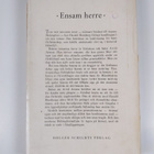Harald Hornborg : Ensam herre - pikkukuva 2