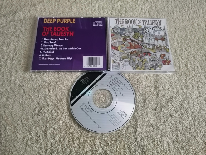 DEEP PURPLE - The Book Of Taliesyn CD