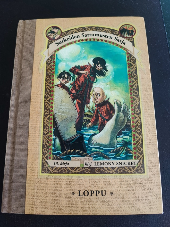 Surkeiden sattumusten sarja 13. Kirja Loppu Lemony Snicket
