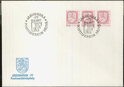 1977 Järvenpää postimerkinpäivä