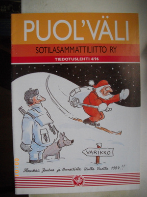 Puol'väli. Sotilasammattiliitto Ry. Tiedotuslehti Nro 4/1996