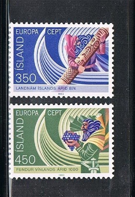 Islanti 1982 - Europa CEPT (2)  ++
