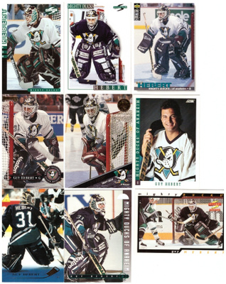 8 x Maalivahti GUY HEBERT Ducks