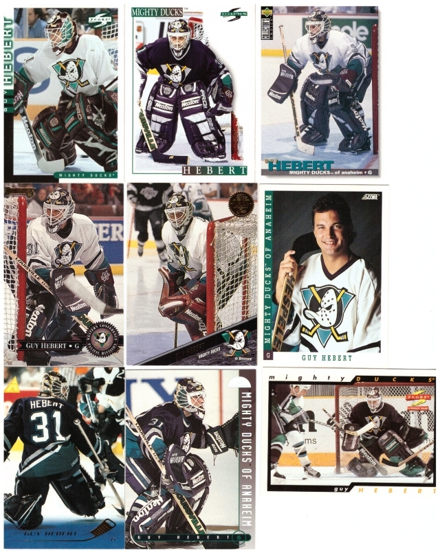 8 x Maalivahti GUY HEBERT Ducks