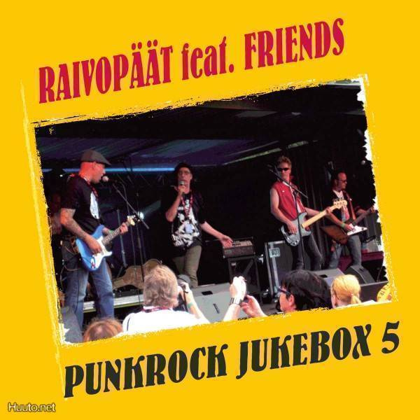RAIVOPÄÄT feat. FRIENDS - PUNKROCK JUKEBOX 5 CD + RINTANAPPI
