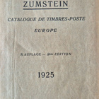 Postimerkkiluettelo 1925, Zumstein - pikkukuva 4