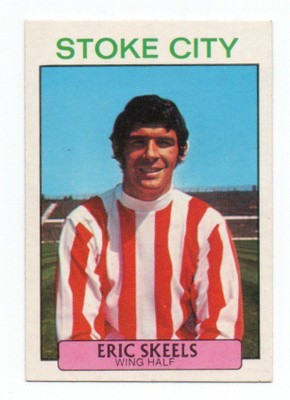 Purkkakuva Jääkiekko n:o 187 ERIC SKEELS. Stoke City