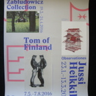 Tom of Finland NÄYTTELYJULISTE Taidehalli 2017 - pikkukuva 1