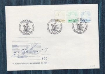 FDC Åland Mariehamn 1.3.1984