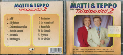 MATTI & TEPPO . SUURET VALSSISUOSIKIT 2