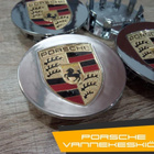 Porsche vannekeskiöt – Kulta-Kromi – 75mm (4kpl - pikkukuva 1