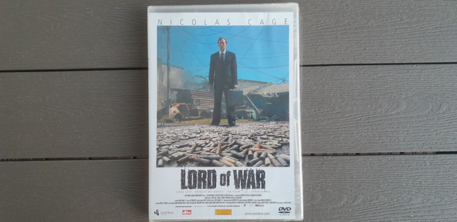 DVD: Lord Of War (Nicolas Cage 2005) UUSI