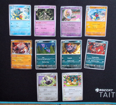 Pokemon kortit 10kpl (#11 Shrouded Fable)