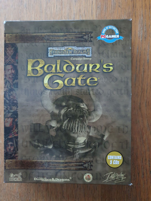 Baldurs Gate PC-peli Big Box