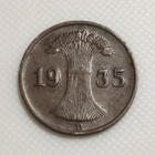 Saksa 1 Pfennig 1935D - pikkukuva 2